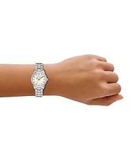 Tory Burch Small Miller Quartz Three-Hand Stainless Steel Bracelet Watch