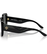 Tory Burch Women's 54mm Butterfly Sunglasses