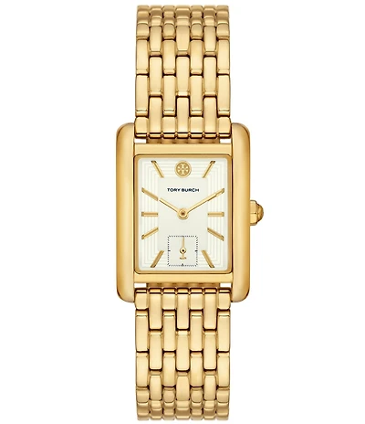 Tory Burch Women's Eleanor Quartz Three Hand Stainless Steel Bracelet Watch