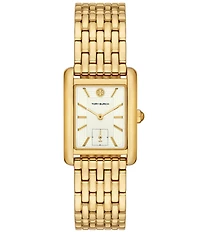 Tory Burch Women's Eleanor Quartz Three Hand Stainless Steel Bracelet Watch