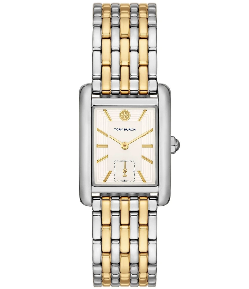 Tory Burch Women's Eleanor Quartz Three Hand Stainless Steel Bracelet Watch