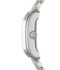 Tory Burch Women's Eleanor Quartz Three Hand Stainless Steel Bracelet Watch