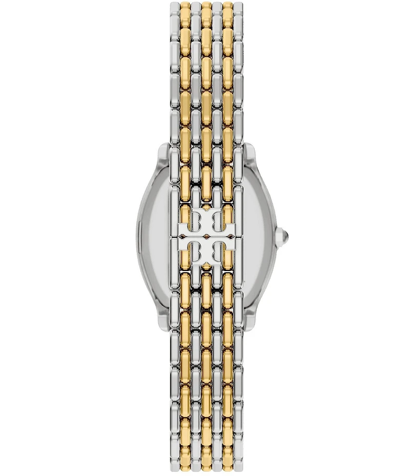 Tory Burch Women's Small Eleanor Curve Quartz Three-Hand Stainless Steel Bracelet Watch