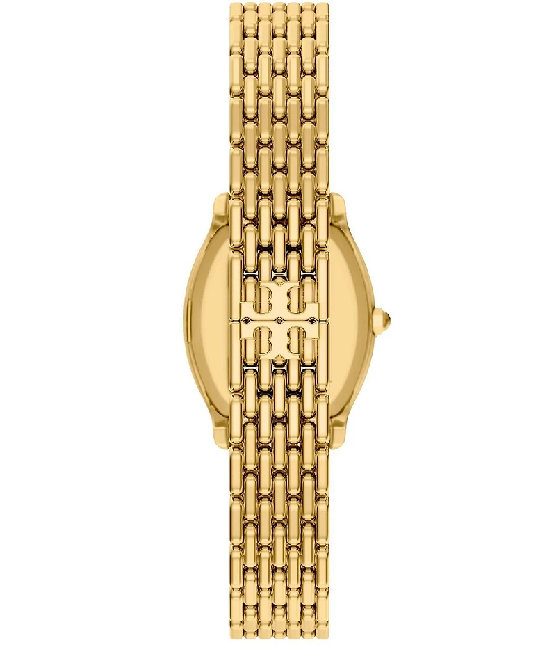 Tory Burch Women's Small Eleanor Curve Quartz Three-Hand Stainless Steel Bracelet Watch