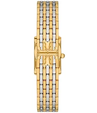 Tory Burch Women's Small Eleanor Quartz Two-Hand Stainless Steel Bracelet Watch Stainless Steel Bracelet And Case