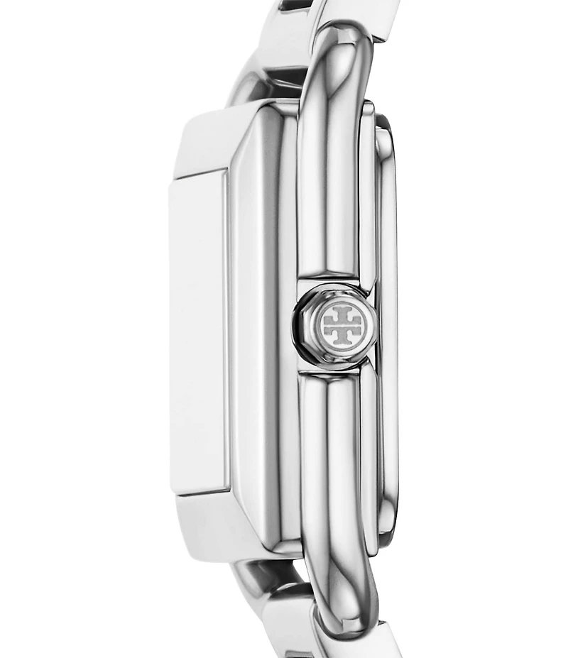 Tory Burch Women's Small Kira Quartz Three-Hand Two Tone Stainless Steel Bracelet Watch