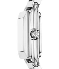 Tory Burch Women's Small Kira Quartz Three-Hand Two Tone Stainless Steel Bracelet Watch