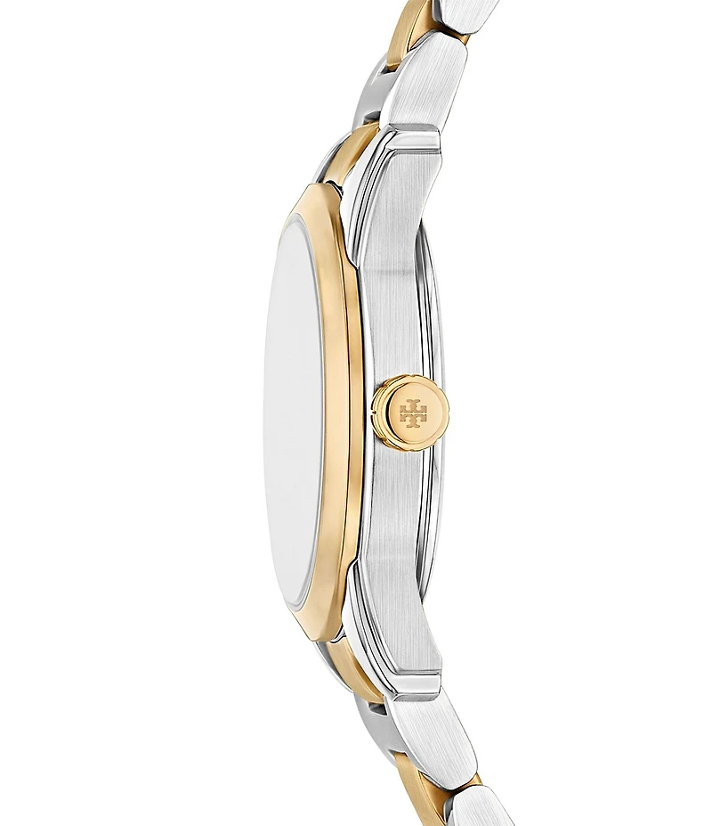Tory Burch Women's Small Miller Quartz Three-Hand Stainless Steel Bracelet Watch