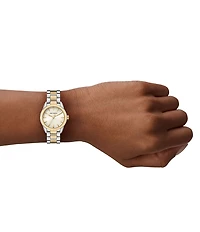 Tory Burch Women's Small Miller Quartz Three-Hand Stainless Steel Bracelet Watch