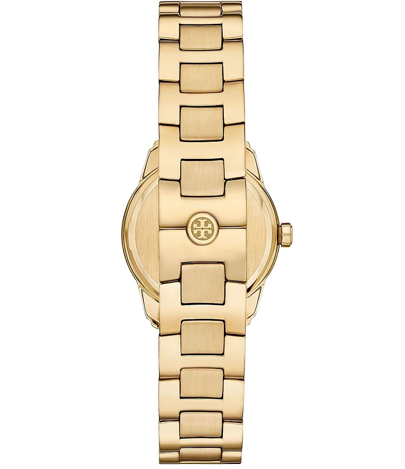 Tory Burch Women's Small Miller Quartz Three-Hand Stainless Steel Bracelet Watch