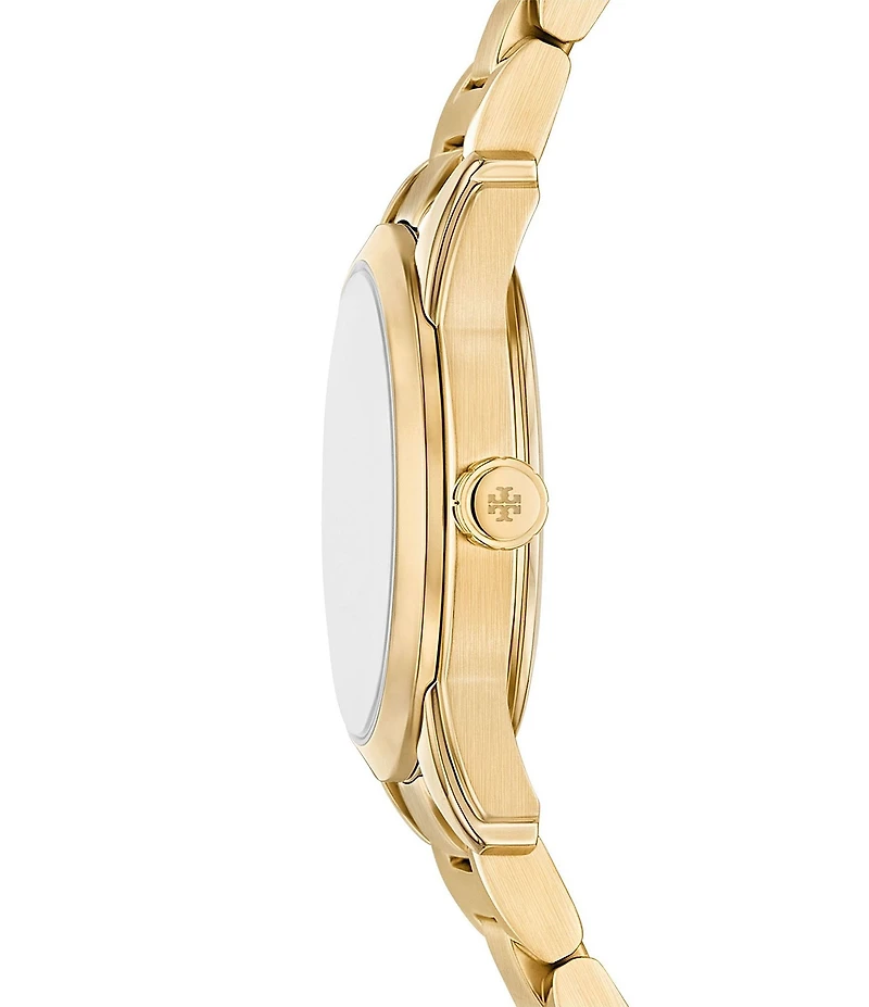 Tory Burch Women's Small Miller Quartz Three-Hand Stainless Steel Bracelet Watch