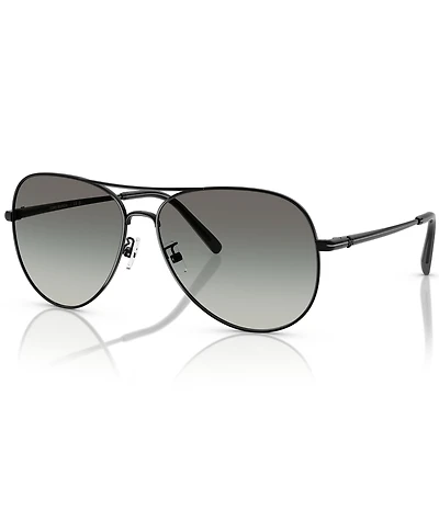 Tory Burch Women's TY6114 60mm Aviator Sunglasses
