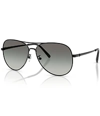 Tory Burch Women's TY6114 60mm Aviator Sunglasses