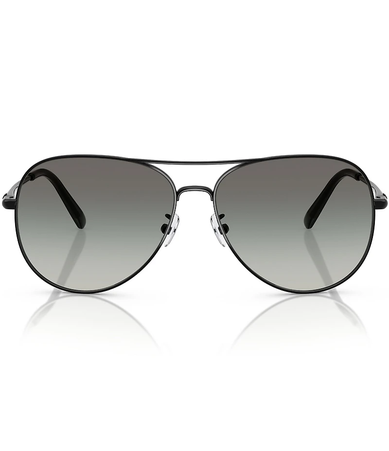 Tory Burch Women's TY6114 60mm Aviator Sunglasses
