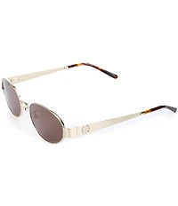 Tory Burch Women's TY6116 54mm Oval Sunglasses