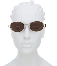 Tory Burch Women's TY6116 54mm Oval Sunglasses