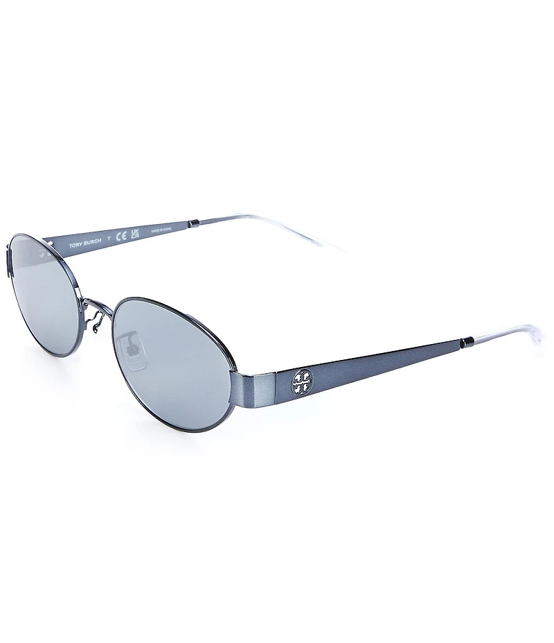 Tory Burch Women's TY6116 54mm Oval Sunglasses