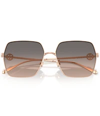 Tory Burch Women's TY6118D 58mm Square Sunglasses