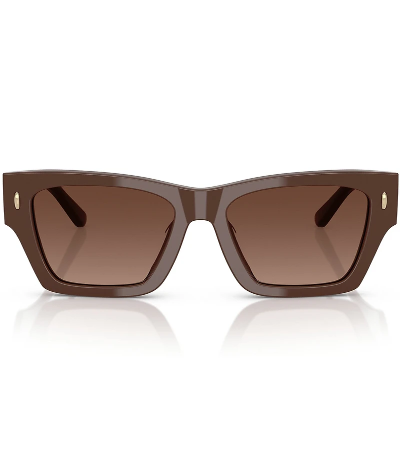 Tory Burch Women's TY7169U 52mm Polarized Rectangle Sunglasses