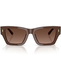 Tory Burch Women's TY7169U 52mm Polarized Rectangle Sunglasses
