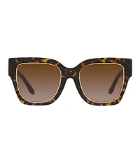 Tory Burch Women's Ty7180u 52mm Tortoise Square Sunglasses