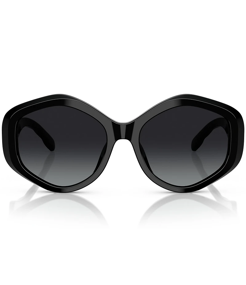 Tory Burch Women's TY7217U 55mm Polarized Geometric Sunglasses