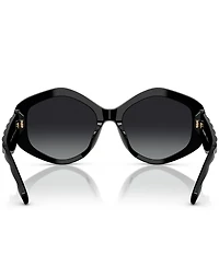 Tory Burch Women's TY7217U 55mm Polarized Geometric Sunglasses