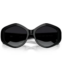 Tory Burch Women's TY7217U 55mm Polarized Geometric Sunglasses