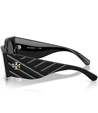 Tory Burch Women's TY7221U 56mm Geometric Sunglasses