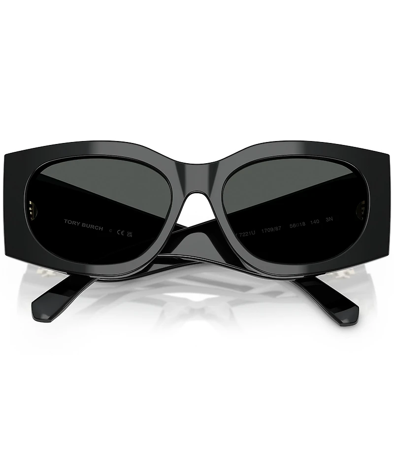 Tory Burch Women's TY7221U 56mm Geometric Sunglasses