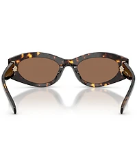 Tory Burch Women's TY7222U 52mm Oval Sunglasses