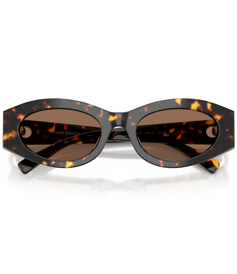 Tory Burch Women's TY7222U 52mm Oval Sunglasses