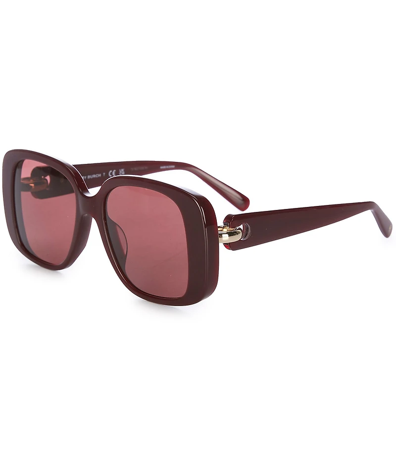 Tory Burch Women's TY7223U 53mm Square Sunglasses