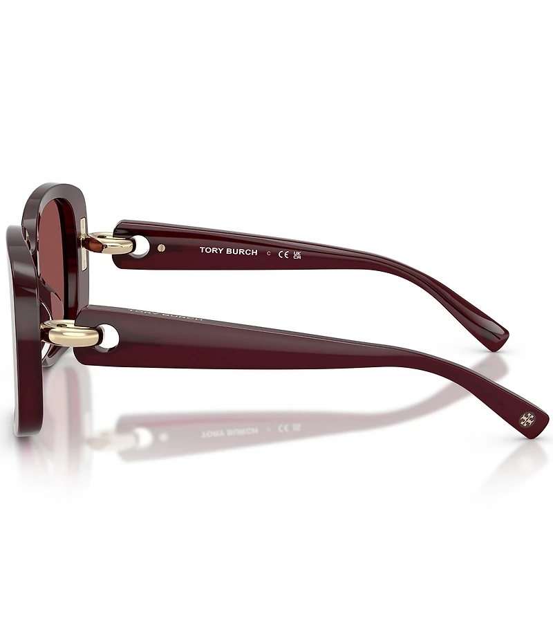 Tory Burch Women's TY7223U 53mm Square Sunglasses