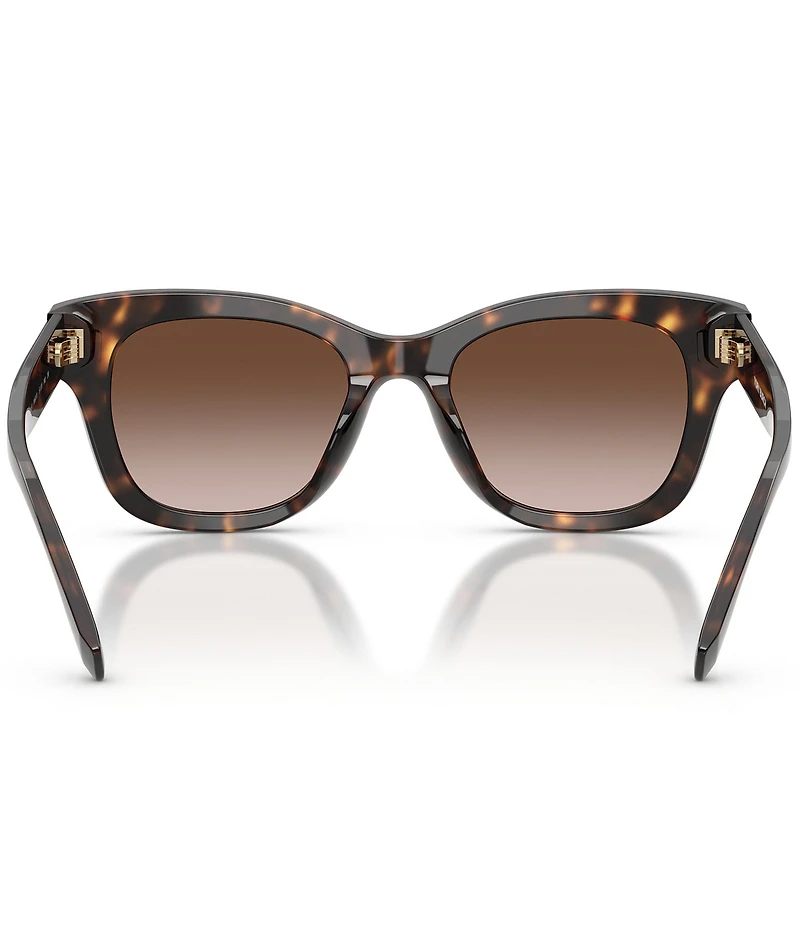 Tory Burch Women's TY7225U 51mm Square Gradient Sunglasses