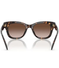 Tory Burch Women's TY7225U 51mm Square Gradient Sunglasses