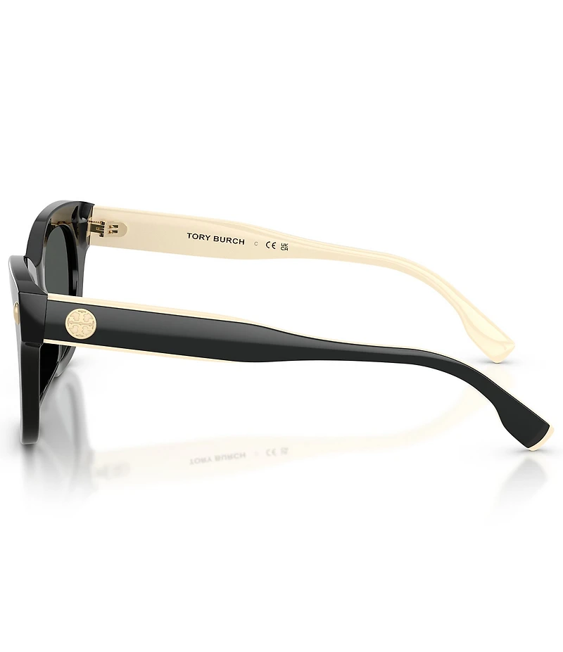 Tory Burch Women's TY7225U 51mm Square Gradient Sunglasses