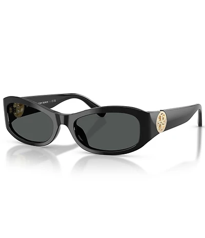 Tory Burch Women's TY7229U 55mm Rectangle Sunglasses