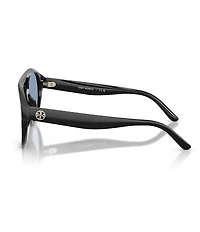 Tory Burch Women's TY7233U 55mm Pilot Sunglasses