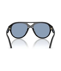 Tory Burch Women's TY7233U 55mm Pilot Sunglasses