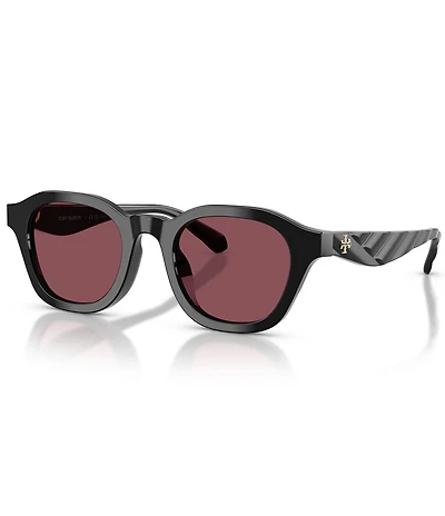 Tory Burch Women's TY7235D 48mm Polarized Cat Eye Sunglasses