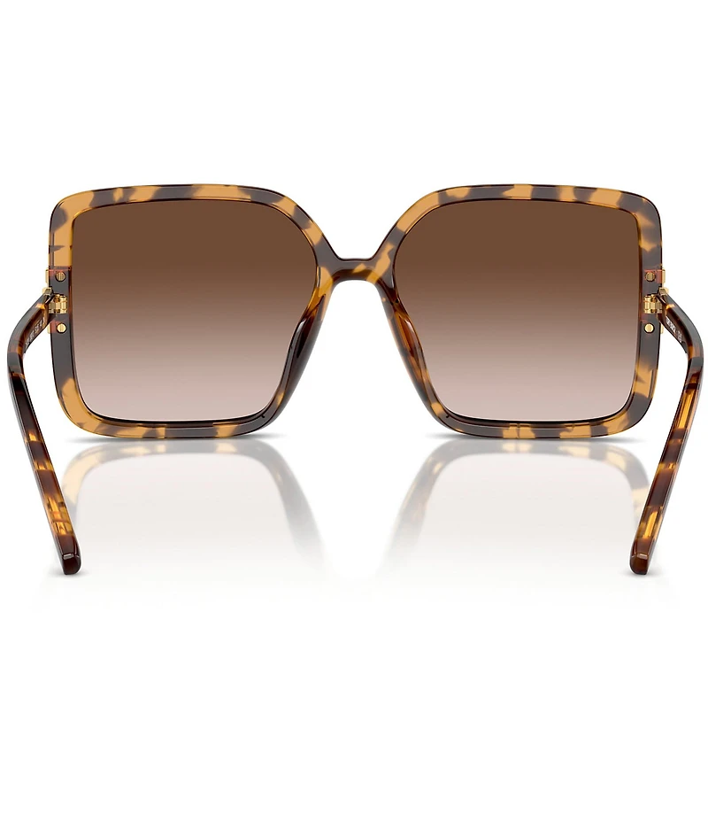 Tory Burch Women's TY9075U 57mm Tortoise Square Sunglasses