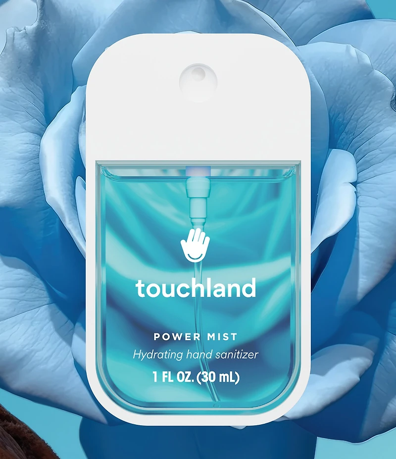 Touchland Blue Sandalwood Blue Power Mist Hydrating Hand Sanitizer