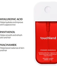 Touchland Golden Amber Power Essence Body & Hair Fragrance Mist