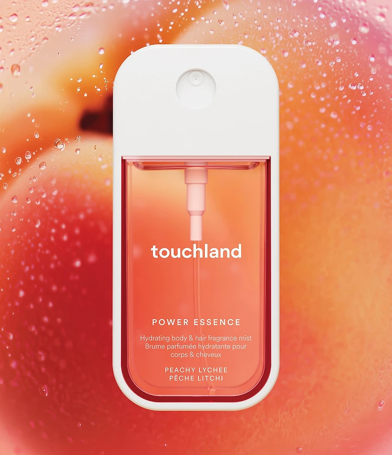 Touchland Peachy Lychee Power Essence Body & Hair Fragrance Mist
