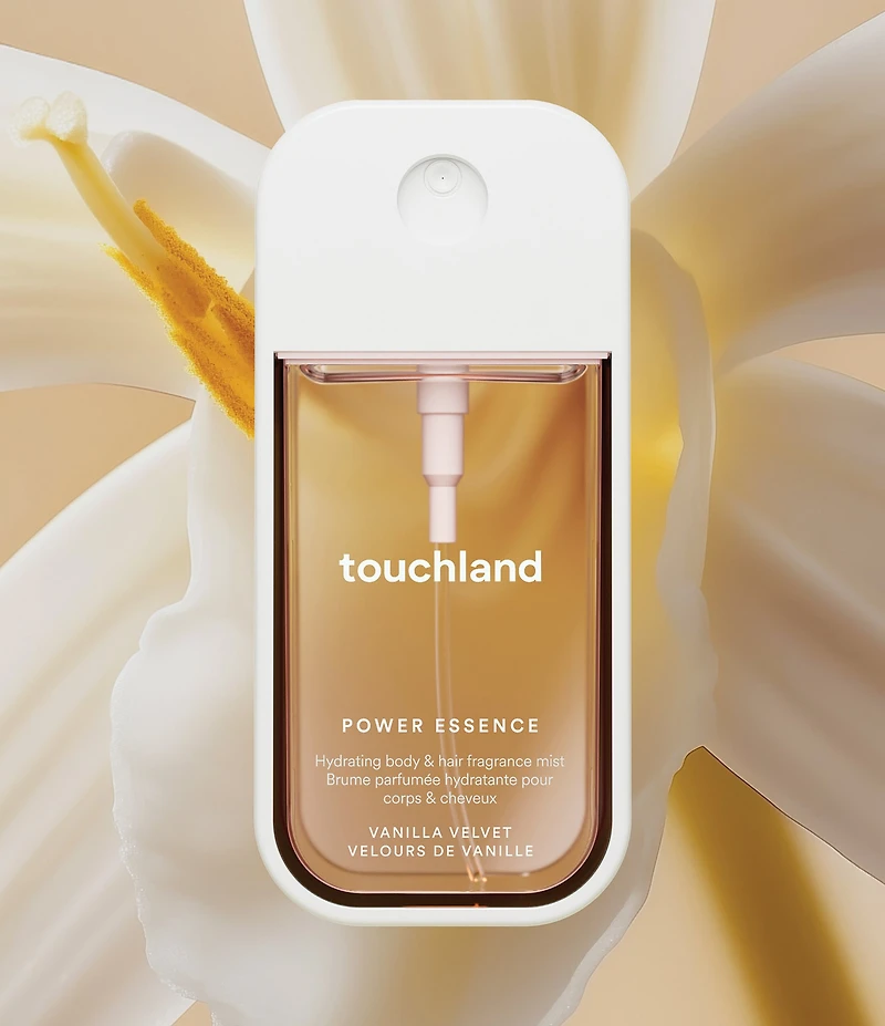 Touchland Vanilla Velvet Power Essence Body & Hair Fragrance Mist