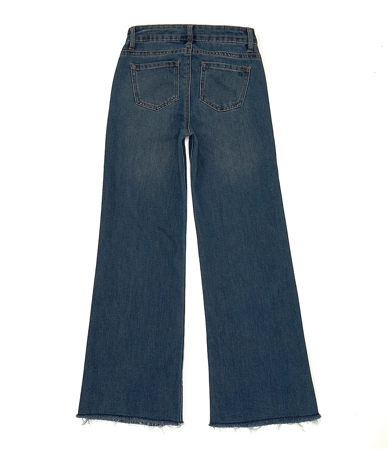 Tractr Big Girls Wide Leg Jeans