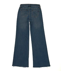 Tractr Big Girls Wide Leg Jeans