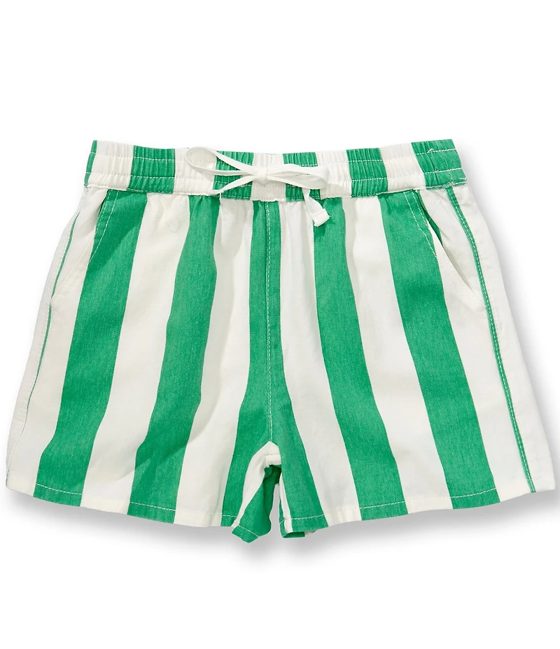 Tractr Big Girls Bold Stripe Shorts