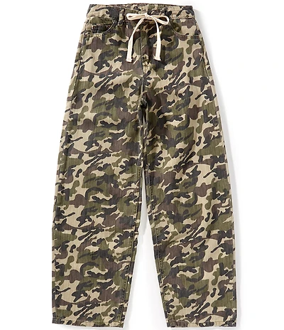 Tractr Big Girls Camouflage Printed Wide-Leg Pants
